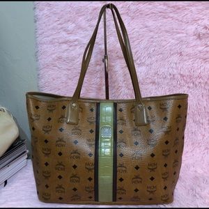 Authentic MCM Visetos Large Tote
